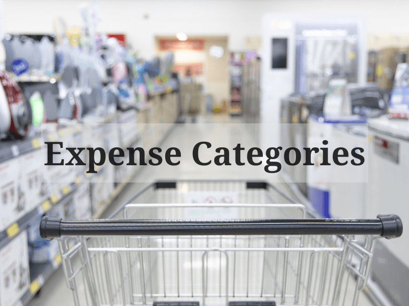 Expense Categories